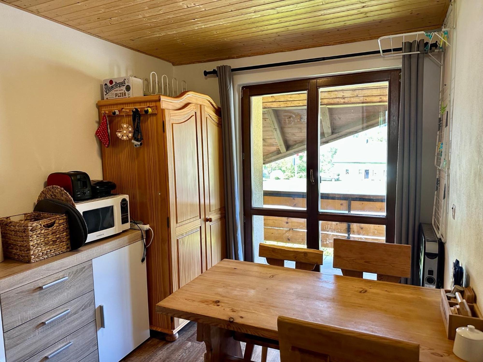 Apartman S Vyhledem Na Jezerni Stenu Železná Ruda Dış mekan fotoğraf